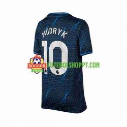 Camisola Homem Chelsea Mykhaylo Mudryk 10 Alternativa Equipamento 2023-2024 Manga Curta