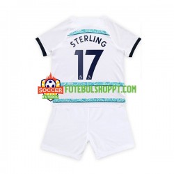 Camisola Júnior Chelsea Sterling 17 Alternativa Equipamento 2022-2023 Manga Curta