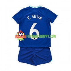 Camisola Júnior Chelsea T. Silva 6 Principais Equipamento 2022-2023 Manga Curta