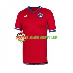 Camisola Homem Chile Principais Equipamento 2022 Manga Curta