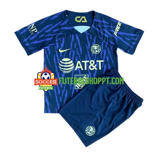 Camisola Júnior Club América Alternativa Equipamento 2022-2023 Manga Curta