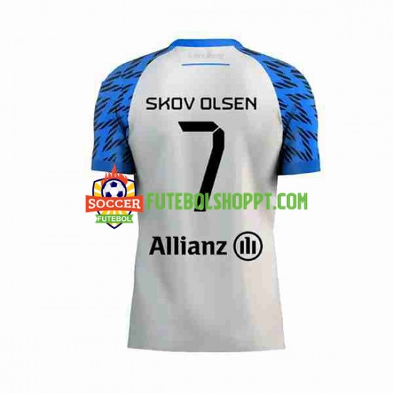 Camisola Homem Club Brugge Andreas Skov Olsen 7 Alternativa Equipamento 2023-2024 Manga Curta