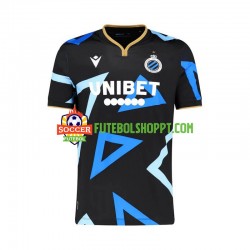 Camisola Homem Club Brugge Quarto Equipamento 2023-2024 Manga Curta