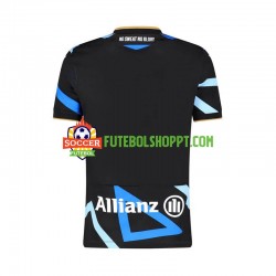 Camisola Homem Club Brugge Quarto Equipamento 2023-2024 Manga Curta
