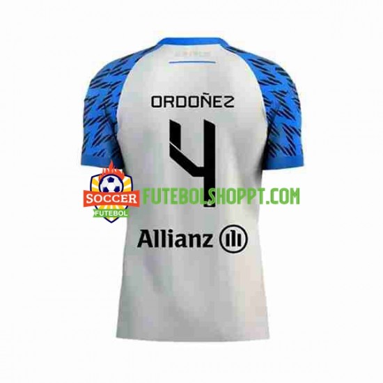Camisola Homem Club Brugge Joel Ordonez 4 Alternativa Equipamento 2023-2024 Manga Curta