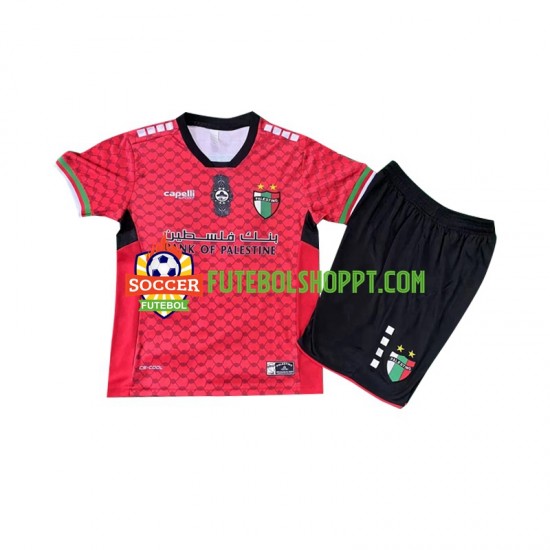 Camisola Júnior Club Deportivo Palestino Guarda-redes Principais Equipamento 2024-2025 Manga Curta
