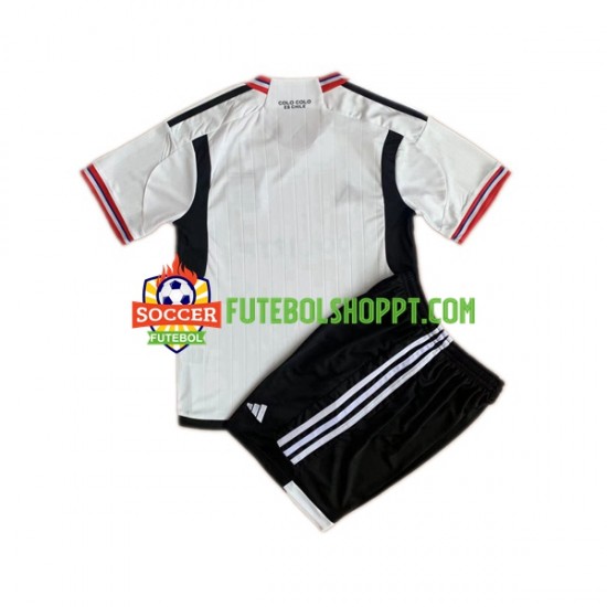 Camisola Júnior Colo-Colo Principais Equipamento 2023 Manga Curta