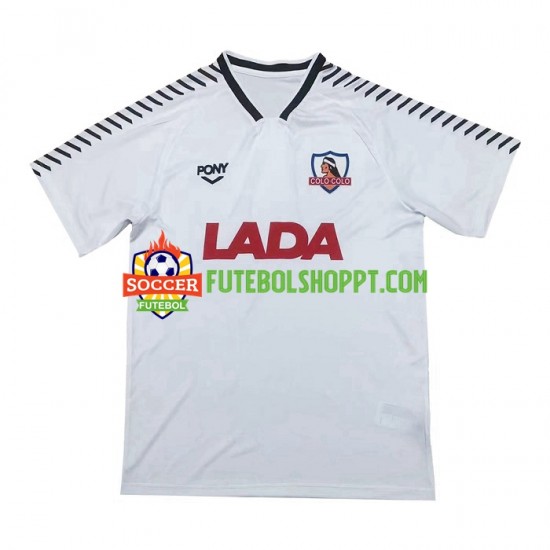Camisola Homem Colo-Colo 1992 Retro Principais Equipamento Manga Curta
