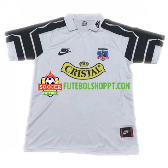 Camisola Homem Colo-Colo 1995 Retro Principais Equipamento Manga Curta