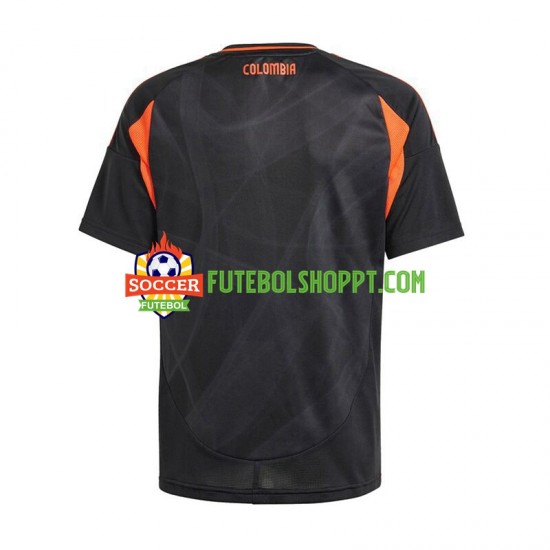 Camisola Homem Colômbia Copa America Alternativa Equipamento 2024 Manga Curta