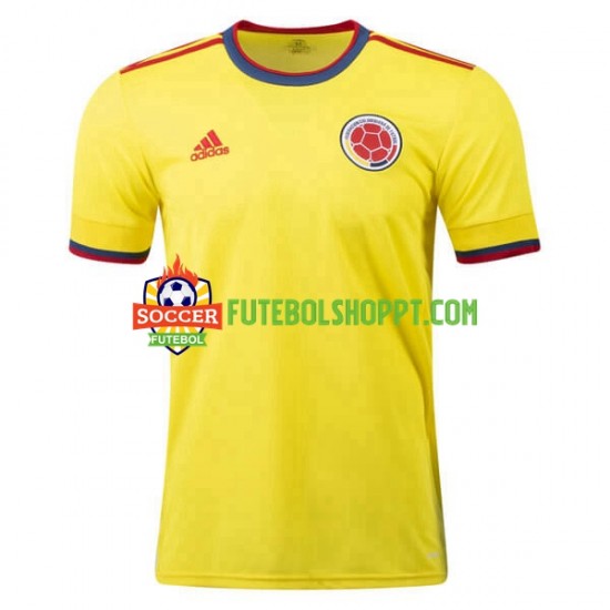 Camisola Homem Colômbia 2020-2021 Principais Equipamento Manga Curta