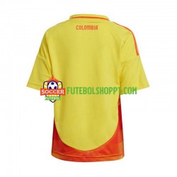 Camisola Homem Colômbia Copa America Principais Equipamento 2024 Manga Curta