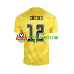 Camisola Homem Corinthians Cassio 12 Guarda-redes Alternativa Equipamento 2023-2024 Manga Curta