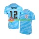 Camisola Homem Corinthians Cassio 12 Guarda-redes Principais Equipamento 2023-2024 Manga Curta