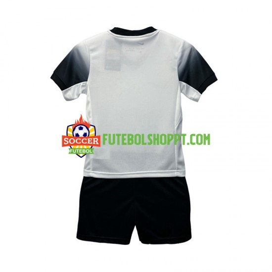 Camisola Júnior Corinthians Principais Equipamento 2024-2025 Manga Curta