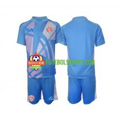 Camisola Júnior Costa Rica Guarda-redes Principais Equipamento 2024 Manga Curta