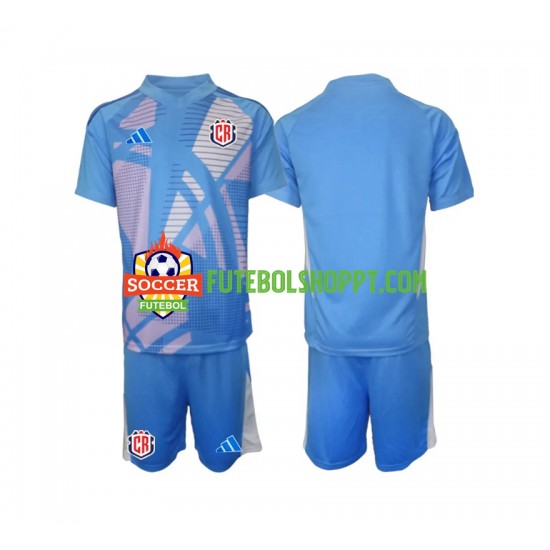 Camisola Júnior Costa Rica Guarda-redes Principais Equipamento 2024 Manga Curta
