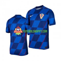 Camisola Homem Croácia Alternativa Equipamento Euro 2024 Manga Curta