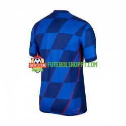 Camisola Homem Croácia Alternativa Equipamento Euro 2024 Manga Curta