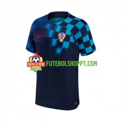 Camisola Homem Croácia Alternativa Equipamento Mundial 2022 Manga Curta Camisola Homem Croácia Alternativa Equipamento Mundial 2022 Manga Curta