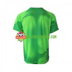 Camisola Homem Croácia Guarda-redes Alternativa Equipamento Copa do Mundo 2022 Manga Curta