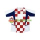Camisola Homem Croácia Principais Equipamento 2002 Manga Curta