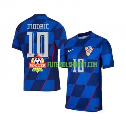 Camisola Homem Croácia Modrić 10 Alternativa Equipamento Euro 2024 Manga Curta