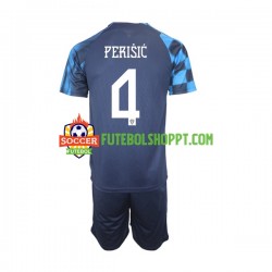 Camisola Júnior Croácia Perisic 4 Alternativa Equipamento Mundial 2022 Manga Curta Camisola Júnior Croácia Perisic 4 Alternativa Equipamento Mundial 2022 Manga Curta