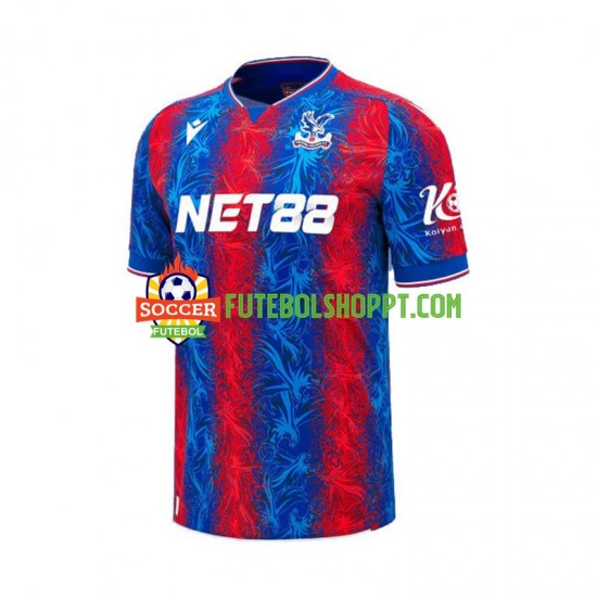Camisola Homem Crystal Palace Principais Equipamento 2024-2025 Manga Curta