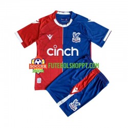 Camisola Júnior Crystal Palace Principais Equipamento 2023-2024 Manga Curta