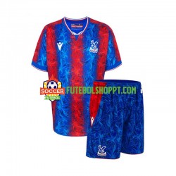 Camisola Júnior Crystal Palace Principais Equipamento 2024-2025 Manga Curta