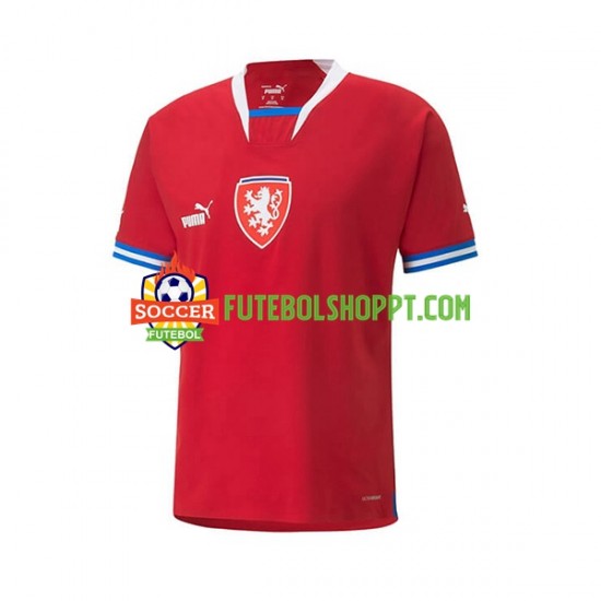 Camisola Homem Chéquia Principais Equipamento 2022 Manga Curta