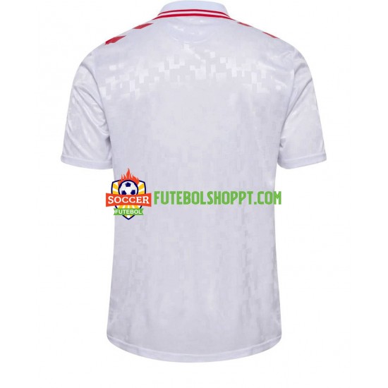 Camisola Homem Dinamarca Alternativa Equipamento Euro 2024 Manga Curta