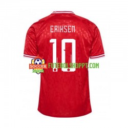 Camisola Homem Dinamarca Eriksen 10 Principais Equipamento Euro 2024 Manga Curta