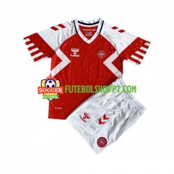 Camisola Júnior Dinamarca Principais Equipamento 2023 Manga Curta