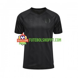 Camisola Homem Dinamarca Terceiro Equipamento Mundial 2022 Manga Curta