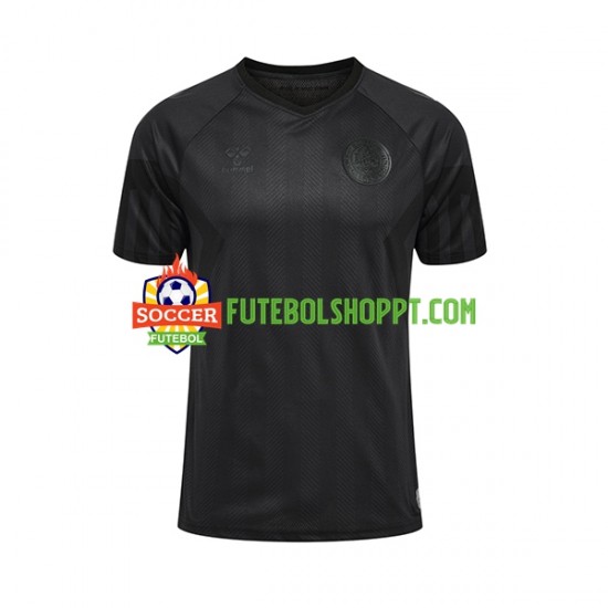 Camisola Homem Dinamarca Terceiro Equipamento Mundial 2022 Manga Curta