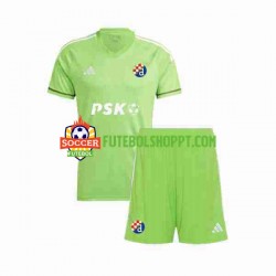 Camisola Júnior Dinamo Zagreb Guarda-redes Principais Equipamento 2023-2024 Manga Curta
