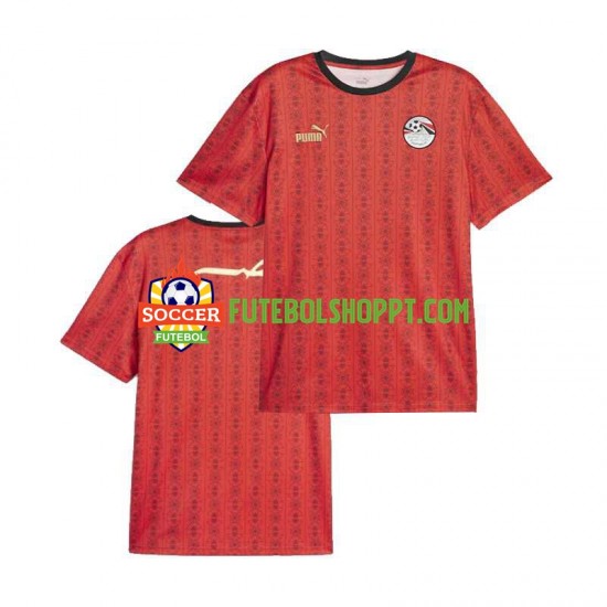 Camisola Homem Egito Principais Equipamento 2024 Manga Curta