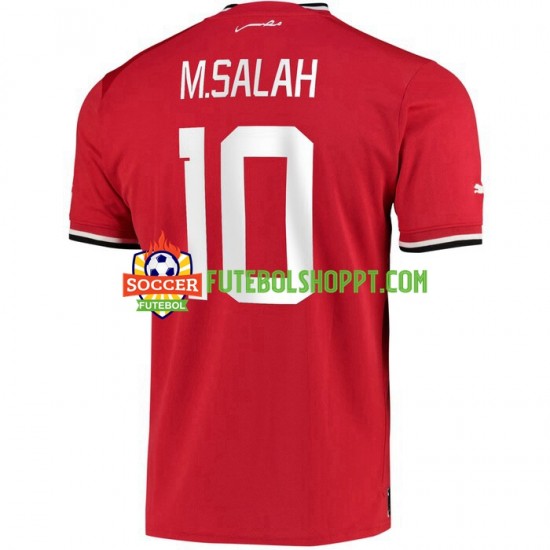 Camisola Homem Egito M.Salah 10 Principais Equipamento 2022 Manga Curta