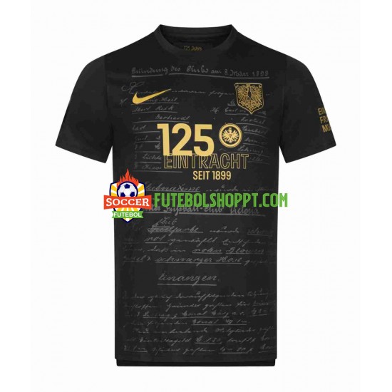 Camisola Homem Eintracht Frankfurt Anniversary Principais Equipamento 2023-2024 Manga Curta
