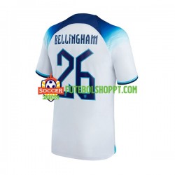 Camisola Homem Inglaterra Bellingham 26 Principais Equipamento Mundial 2022 Manga Curta