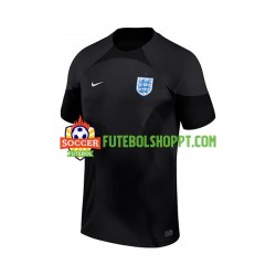 Camisola Homem Inglaterra Guarda-redes Principais Equipamento Mundial 2022 Manga Curta