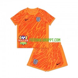 Camisola Júnior Inglaterra Guarda-redes Principais Equipamento Euro 2024 Manga Curta