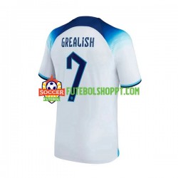 Camisola Homem Inglaterra Grealish 7 Principais Equipamento Mundial 2022 Manga Curta