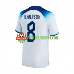 Camisola Homem Inglaterra Henderson 8 Principais Equipamento Mundial 2022 Manga Curta