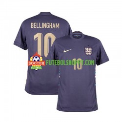 Camisola Homem Inglaterra Jude Bellingham 10 Alternativa Equipamento Euro 2024 Manga Curta