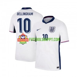 Camisola Homem Inglaterra Jude Bellingham 10 Principais Equipamento Euro 2024 Manga Curta