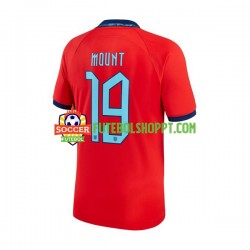 Camisola Homem Inglaterra Mount 19 Alternativa Equipamento Mundial 2022 Manga Curta