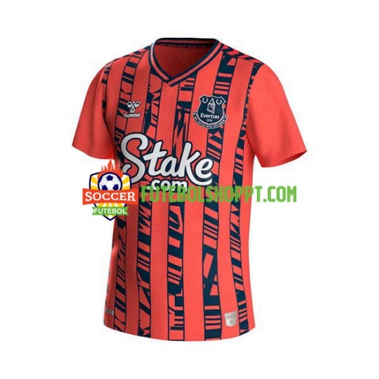 Camisola Homem Everton Alternativa Equipamento 2023-2024 Manga Curta